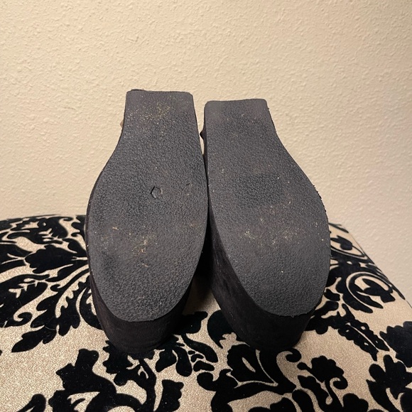 Heel-less, Buckle, Anti-gravity, Platform Spiked Wedge Heels - Picture 14 of 14